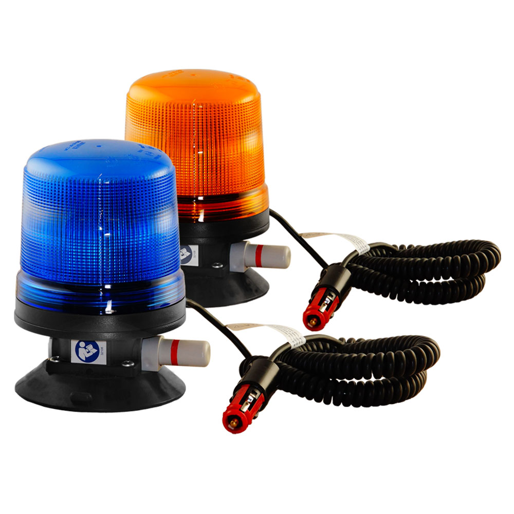 LED Rundumleuchte Vakuum Sockel, verschiedene Farben