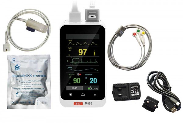 Biolight M850 EKG Monitor Touchscreen SET